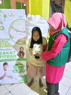 Santunan Lebaran dan pembagian Zakat 2025