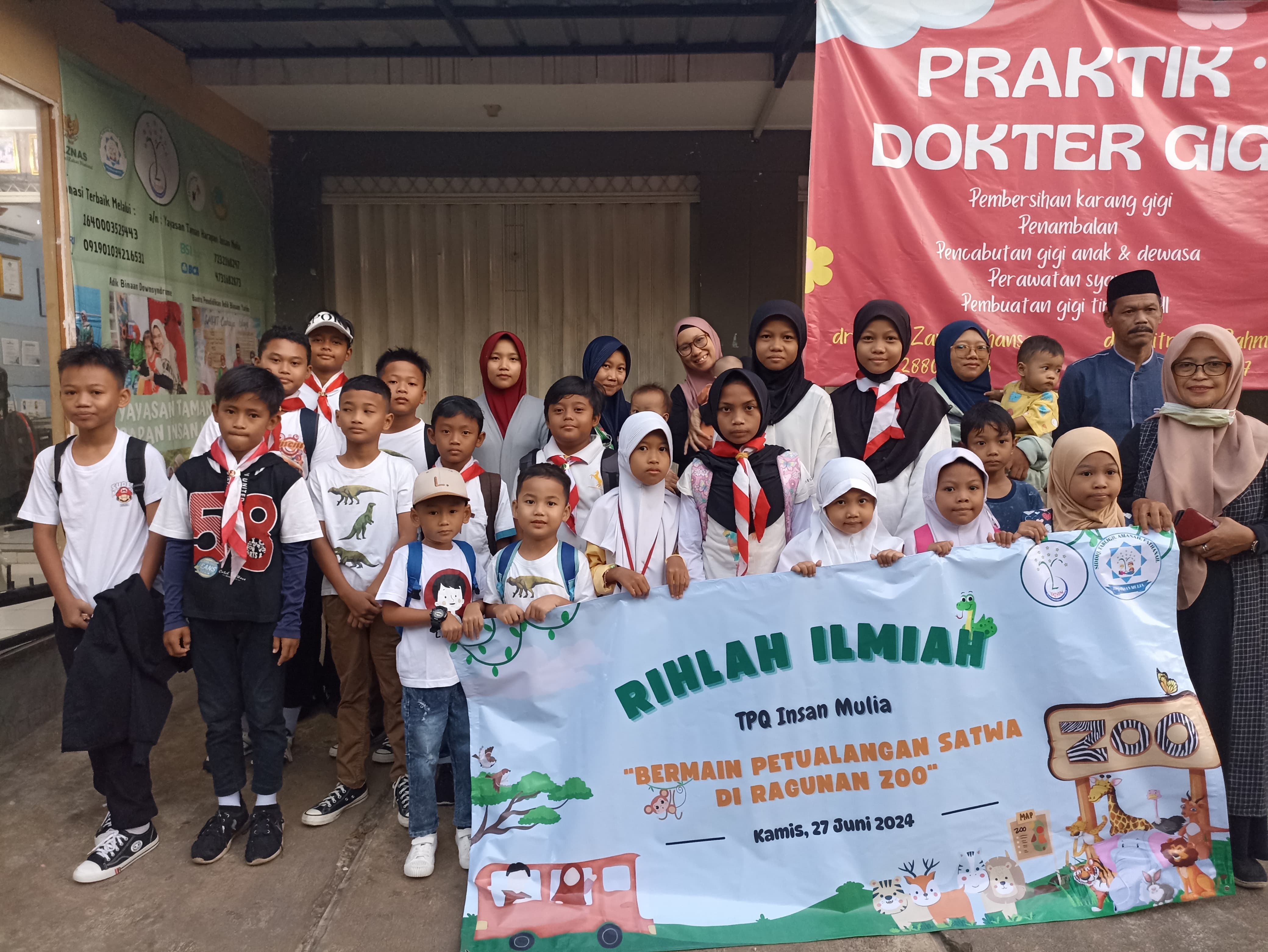RIHLAH ILMIAH WISATA KE TAMAN WISATA RAGUNAN YAYASAN TAMAN HARAPAN IMSAN MULIA